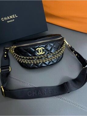 Chanel makeup bag (9” x 5”)